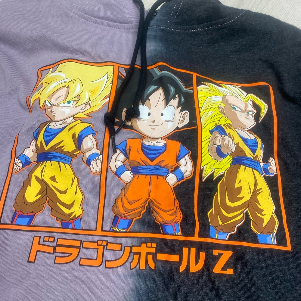 Dragon Ball Z Black and Purple Hoodie - Picture 5 of 7